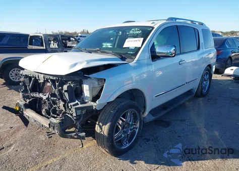 2015 Nissan Armada Platinum из США, поврежденный, VIN 5N1BA0NDXFN619844